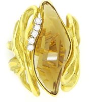 Ring Annamaria Cammilli Woman in Gold Quarzo CAN0365Y-15 - CAN0365Y-15